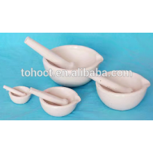 Mortero y maja de cerámica vendedores calientes de la porcelana Al2o3